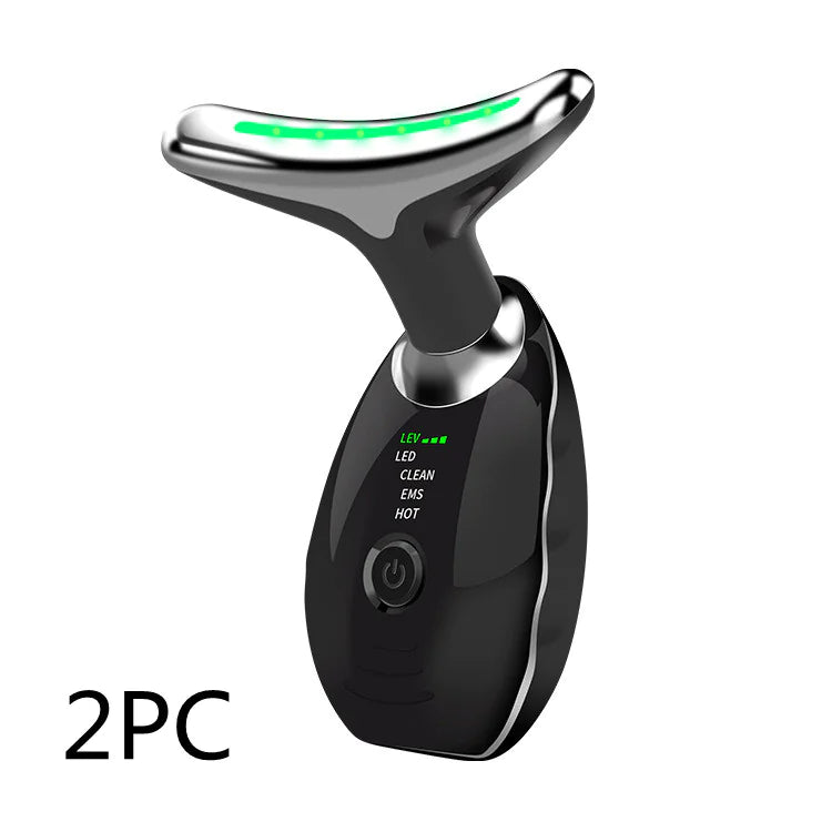LED Photon Therapy Neck & Face Lifting Massager