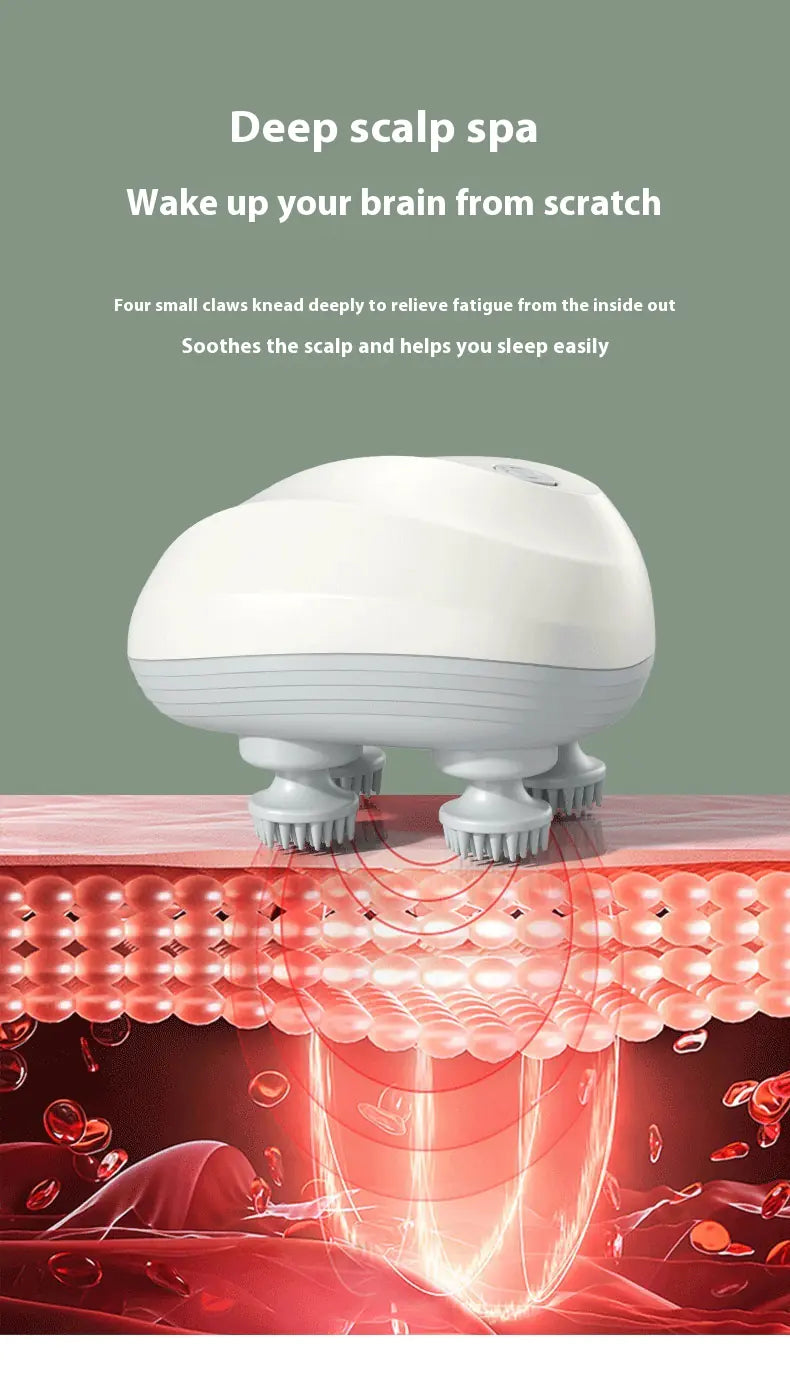 Rechargeable Octopus Neck & Head Massager