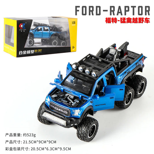 1:24 Raptor F150 Alloy Toy Car Model (Boxed)