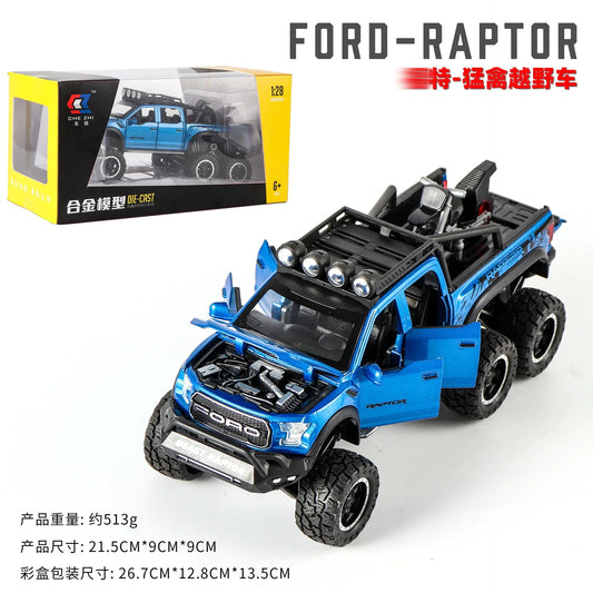 1:24 Scale Off-Road Alloy Car Model with Sound and Light