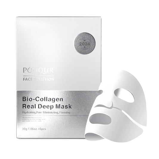 POUQUR Bio-Collagen Face Mask 5-Pack