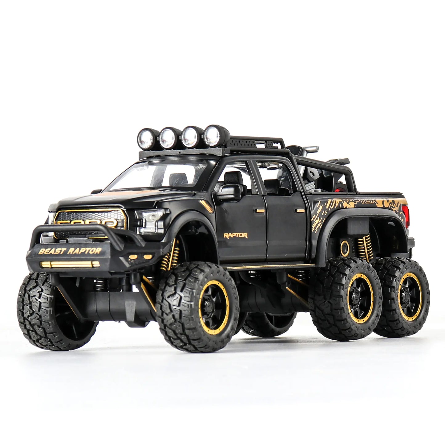 1:24 Scale Off-Road Alloy Car Model with Sound and Light