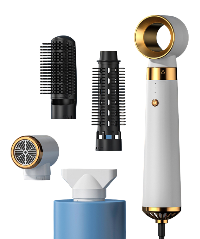 5-in-1 Electric Hair Styling Tool Set (One Piece)