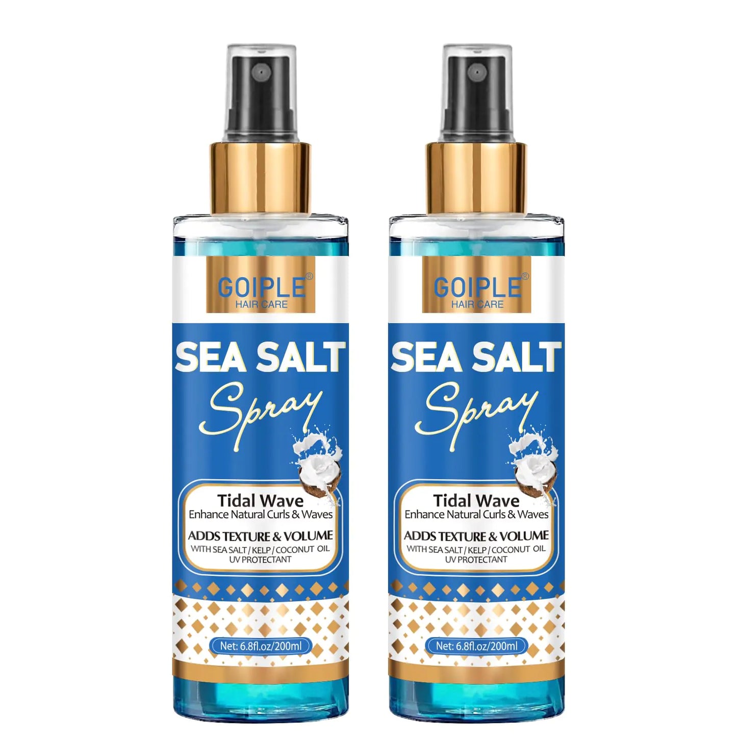 2PCS Sea Salt Spray for Natural Hair