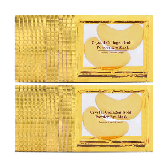 CAHIUYOA Gold Under Eye Patches (30 Pairs) – Dark Circles, Puffiness & Eye Bags